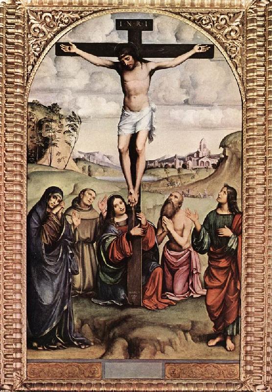 FRANCIA, Francesco Crucifixion xdfgs Germany oil painting art